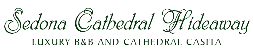 Sedona Cathedral Hideaway Luxury B&B and Cathedral Casita logo