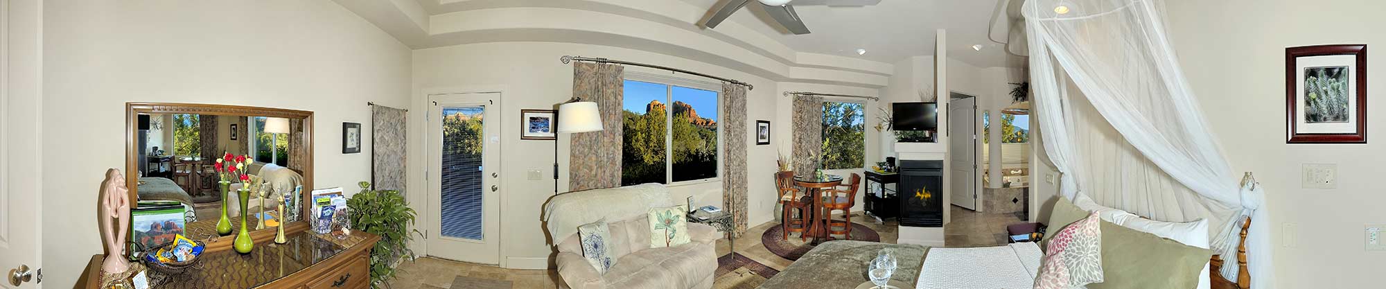 Panorama of Evergreen Room