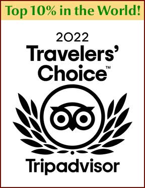 Sedona Cathedral Hideaway bed and breakfast in Sedona honored with top 10% award for lodging in the world by TripAdvisor 2022 Sedona Cathedral Hideaway bed and breakfast in Sedona honored with top 10% award for lodging in the world by TripAdvisor 2022