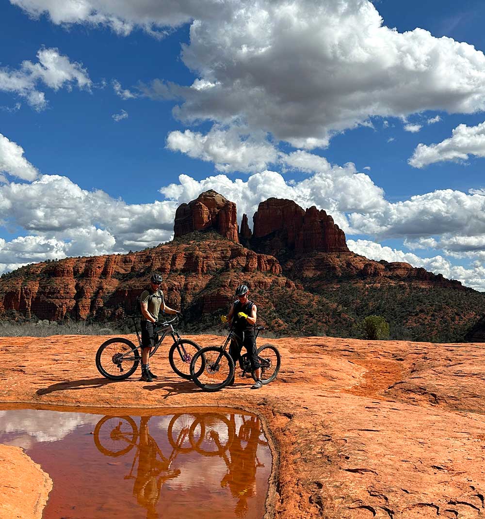 Mountain biking in Sedona at The Crossing