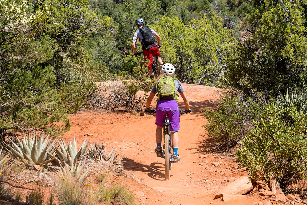 mountain biking in Sedona