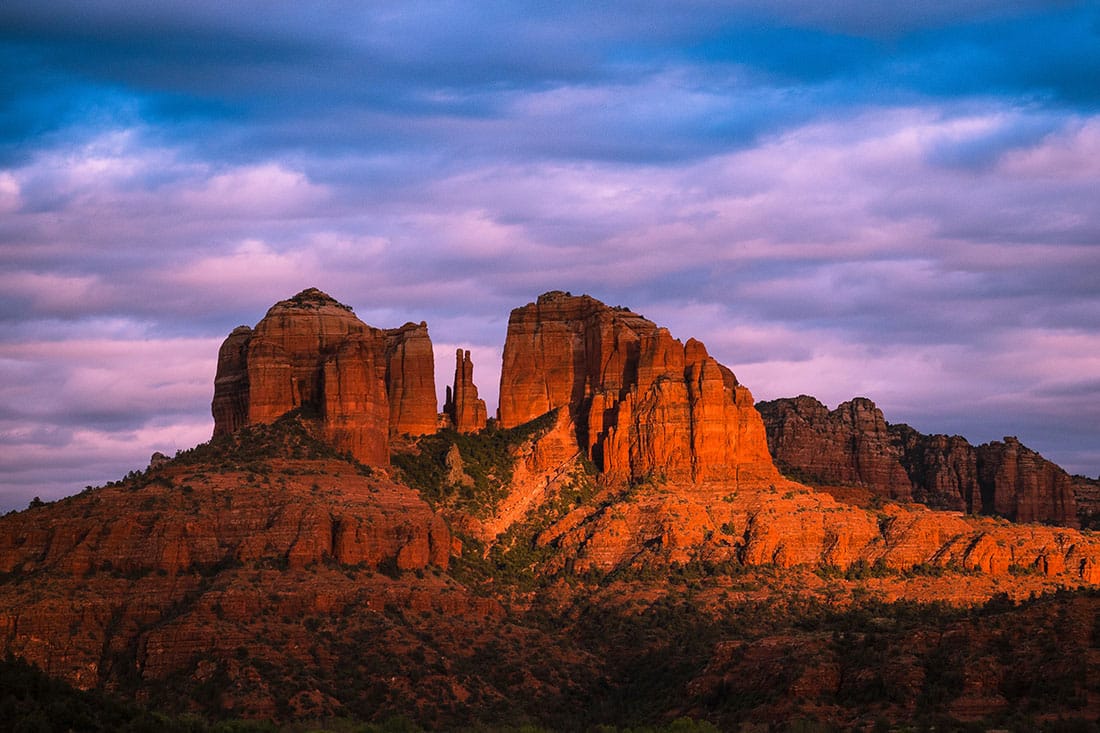 Cathedral Rock Sunset in our backyard