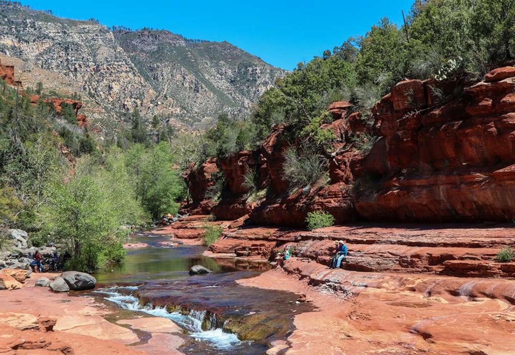 Spring at Slide Rock Sedona Arizona